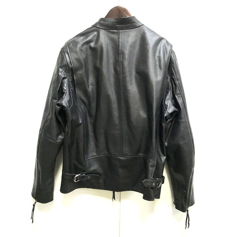 Liugoo Leathers リューグーレザーズ メッシュレザ－シングル