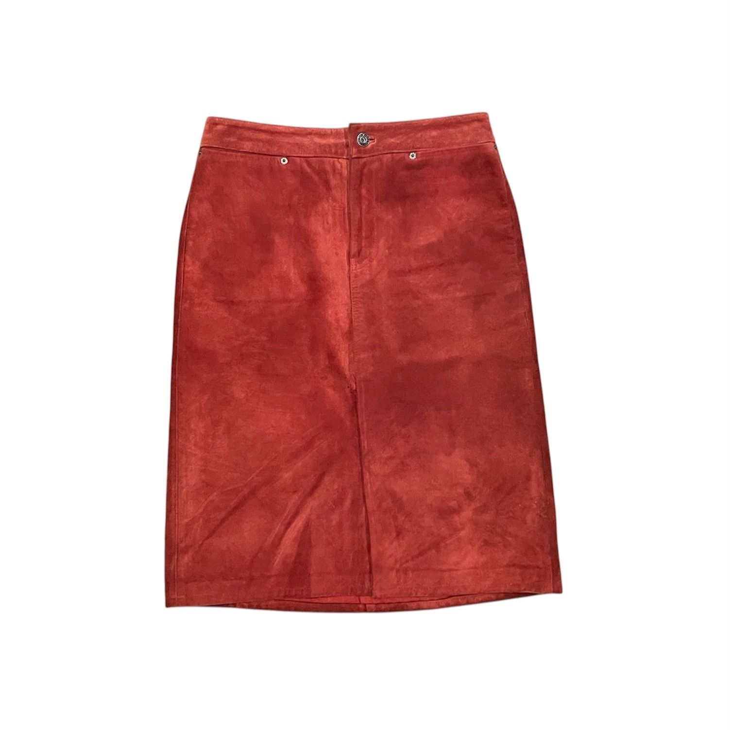 00s GAP スカート レザースカート ヌバック