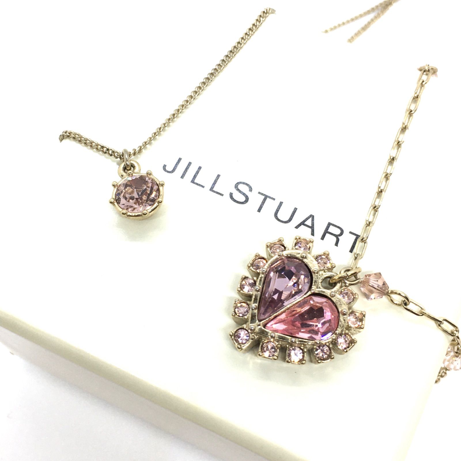 JILLSTUART ジルスチュアート ゴールドネックレス2本セット