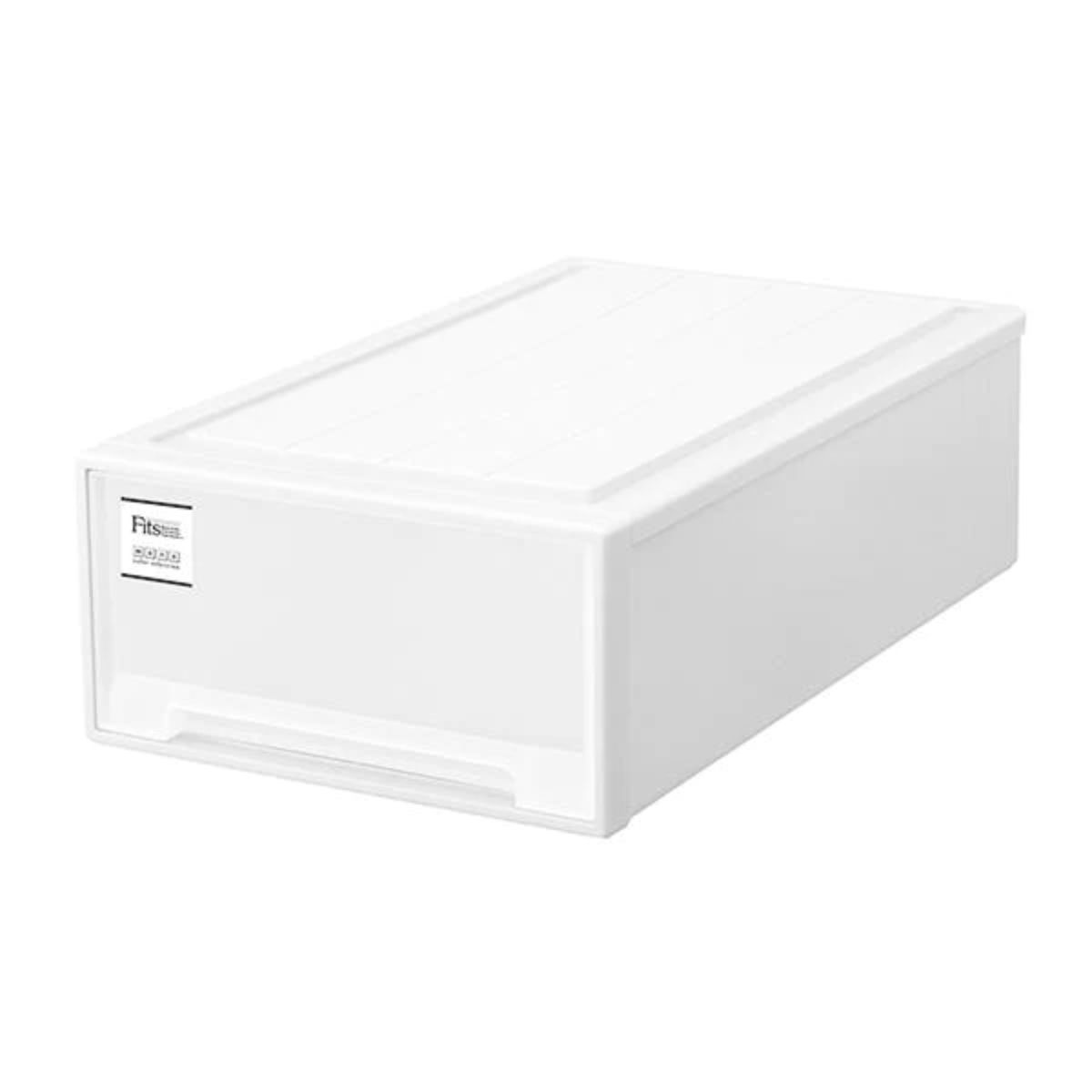 【美品】天馬 Fitsケース 収納ケース 4個セットS・3M（カプチーノ） 美品】天馬 Fitsケース 収納ケース 4個セットS・3M（カプチーノ） 美品天馬