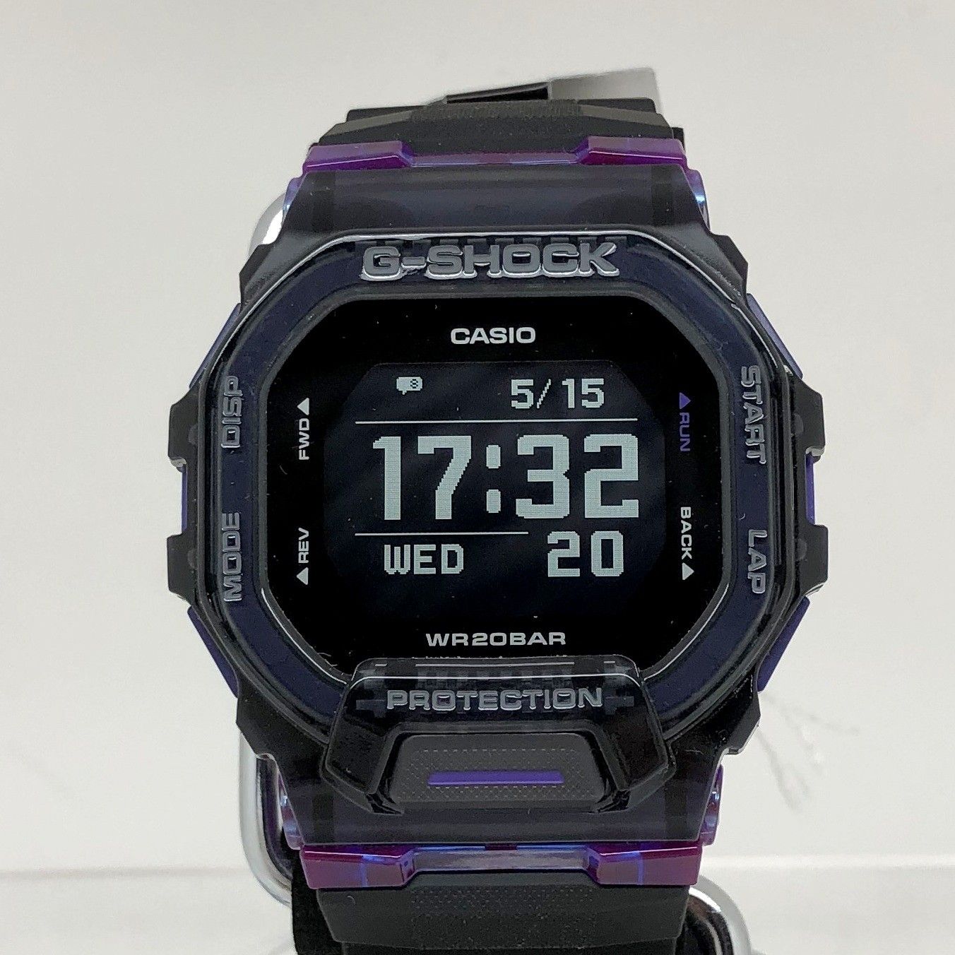 G-SHOCK ジーショック CASIO カシオ 腕時計 GBD-200SM-1A6JF G-SQUAD ブラック パープル デジタル  Bluetooth搭載 デジタル - メルカリ