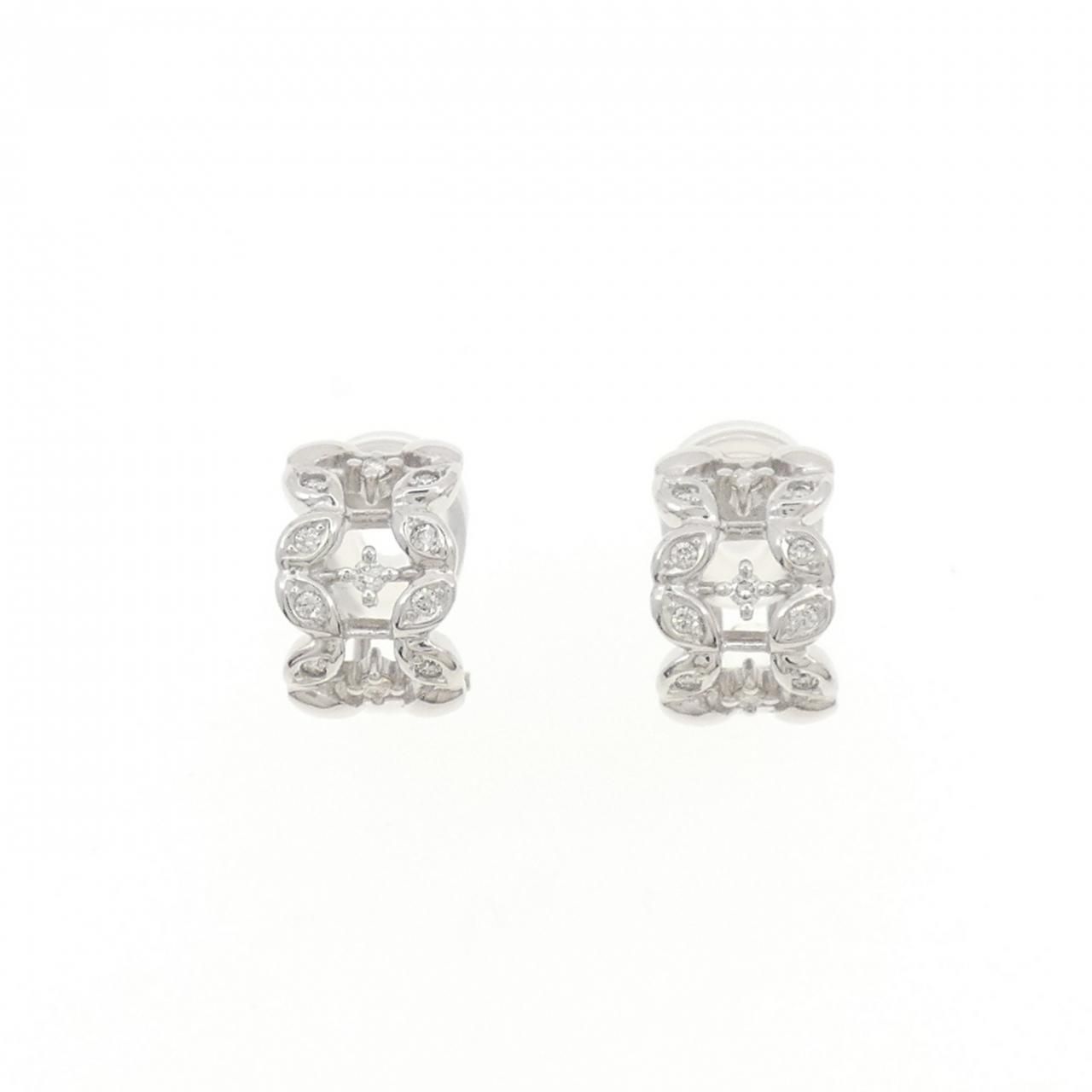 タサキ ダイヤモンド イヤリング 0.16CT