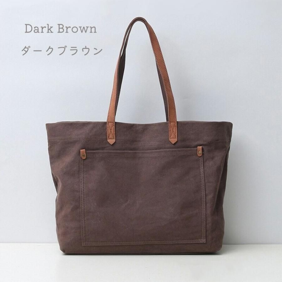 トートバッグ 本革 帆布 2way トートバック ショルダー 肩掛け
