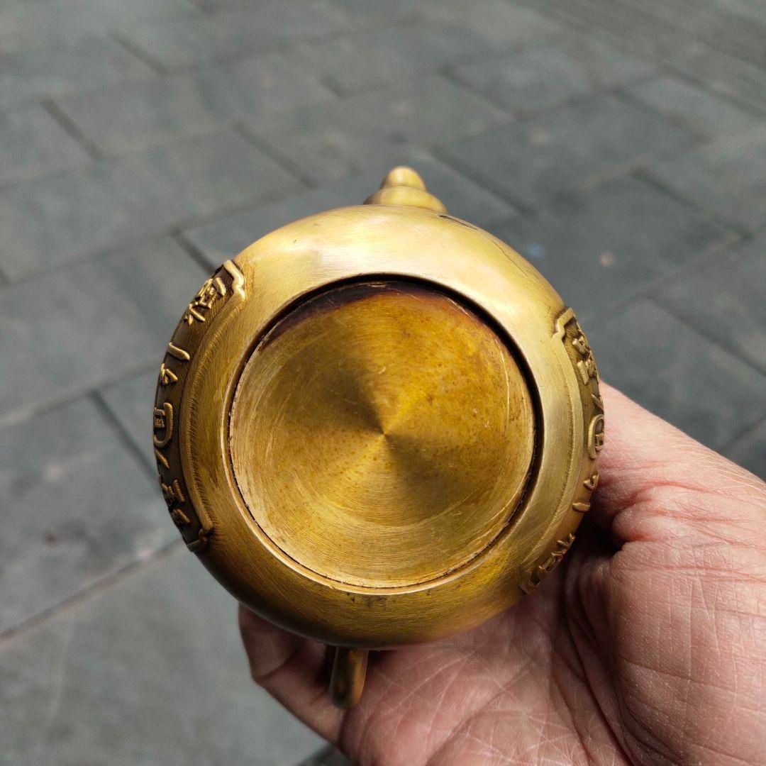 銅器 鐘馗茶壺 徳利 茶道具 煎茶器 装飾品 工芸品 置物 - メルカリ
