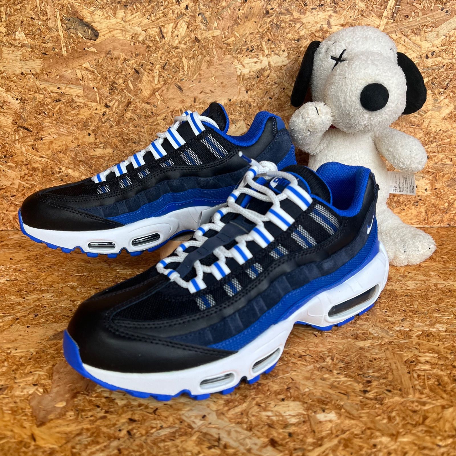 ナイキ エアマックス95 ブラック/チームロイヤル/ホワイト Nike Air Max 95 