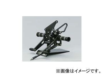 2輪 オーヴァーレーシング バックステップ P026-3701 ブラック ヤマハ XJR1200/1300 ～2007年