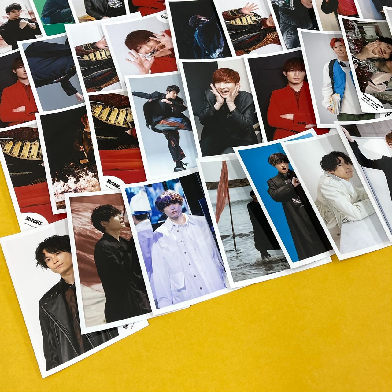 Johnny's - SixTONES アイランドストア限定 セルフィー 全12種 各3枚 計36枚 55枚】SixTONES ストーンズ 公式 写真 セット ジャニーズ