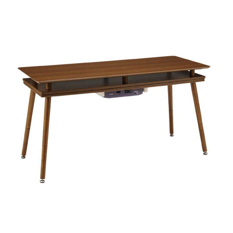 ユアサ シェルフ付き2WAYこたつ 120×50 スペース120G