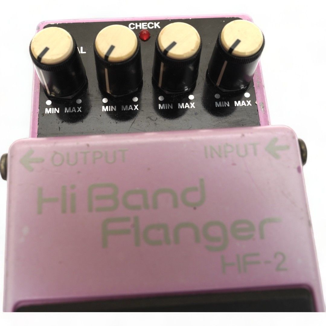 希少】 BOSS ボス エフェクター HF-2 ハイバンドフランジャー 動作良好