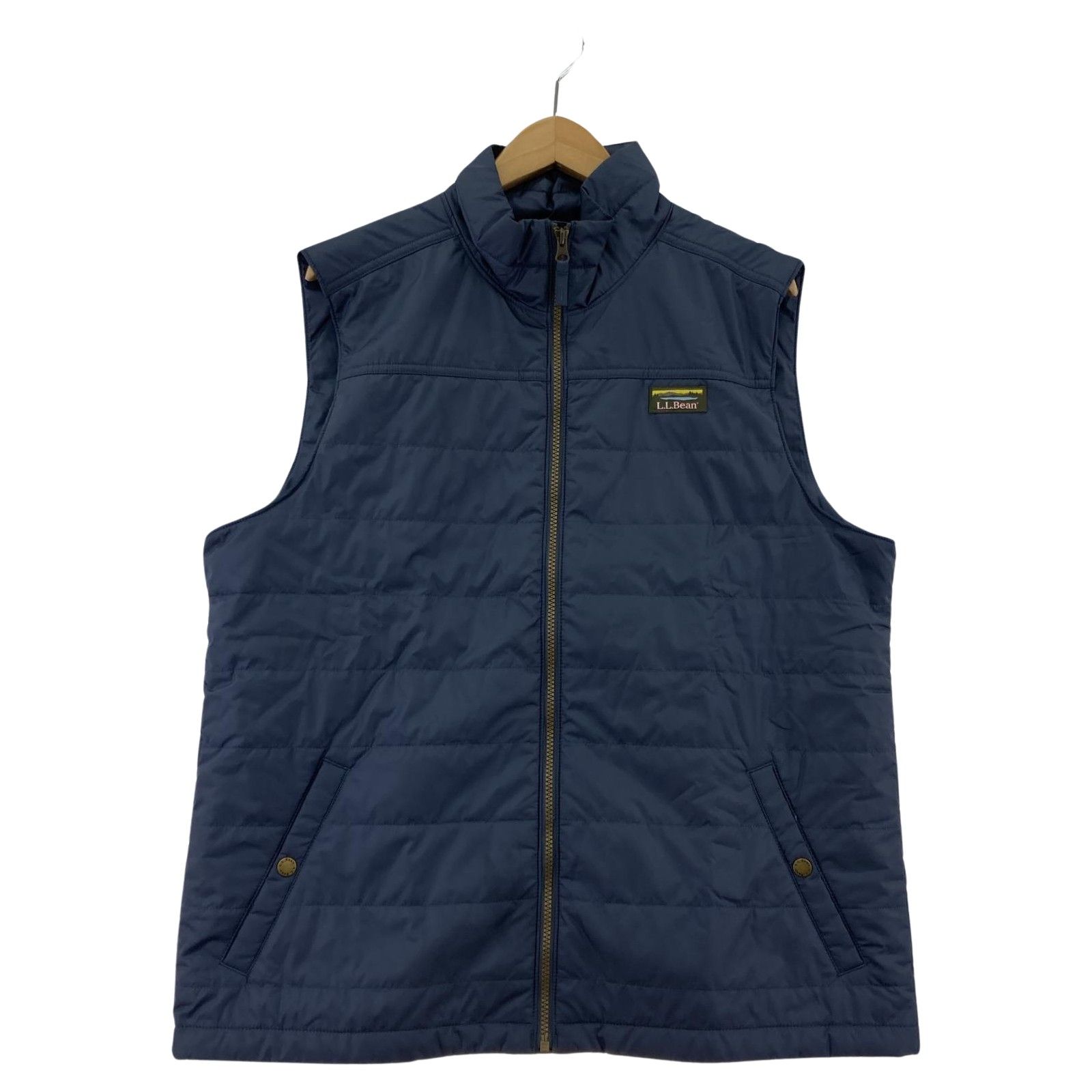 L.L.Bean エルエルビーン 511458 中綿ベスト sizeL/ネイビー - メルカリ