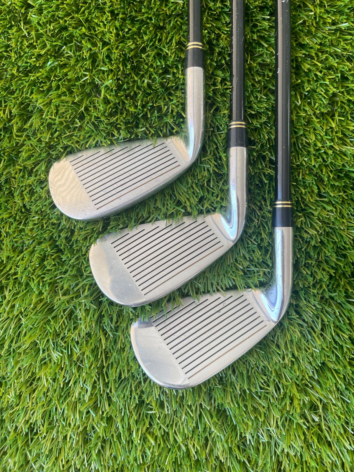 GS GOLF アイアン 3本 右利き DR-70 DEEP UNDERCUT - メルカリ