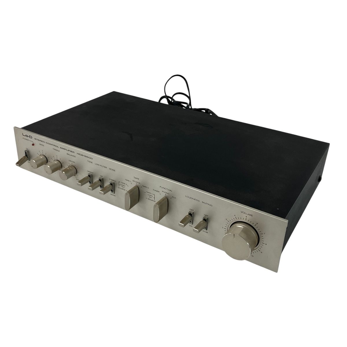 Lo-D ローディ HCA-6500 STEREO CONTROL AMPLIFIER オーディオ機器 プリアンプ Y9990256