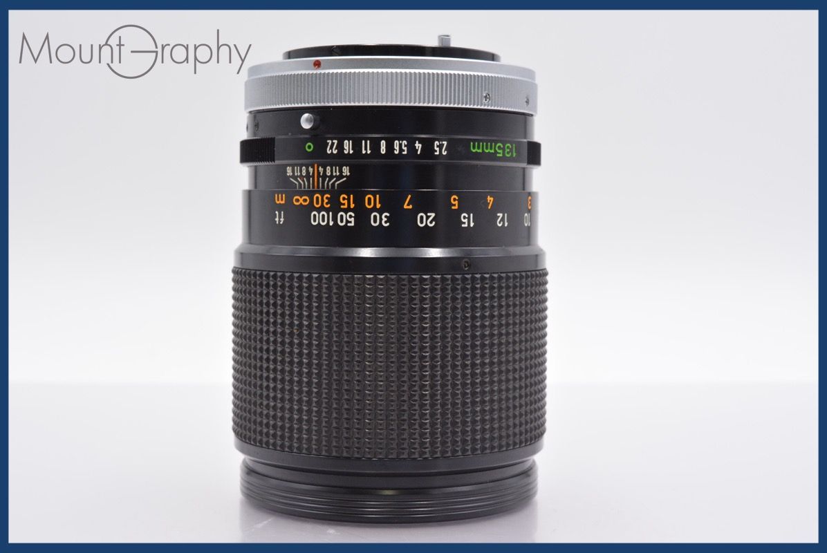 得価，HOT ☆極上外観☆CANON FD 135mm F2.5 S.C #3897 ☆極上