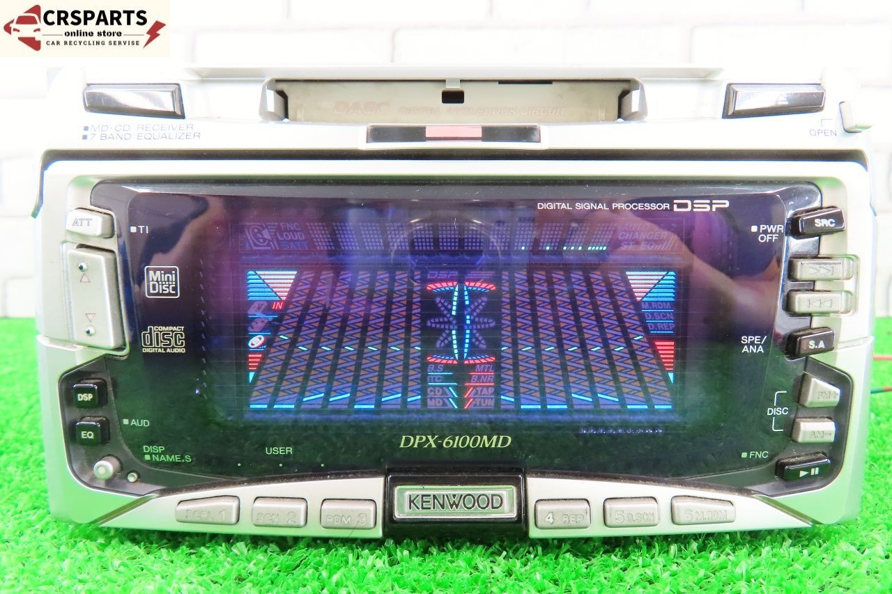 KENWOOD DPX-6100MD オーディオ CD MD デッキ ◆取外 LA100S◆ No 13827