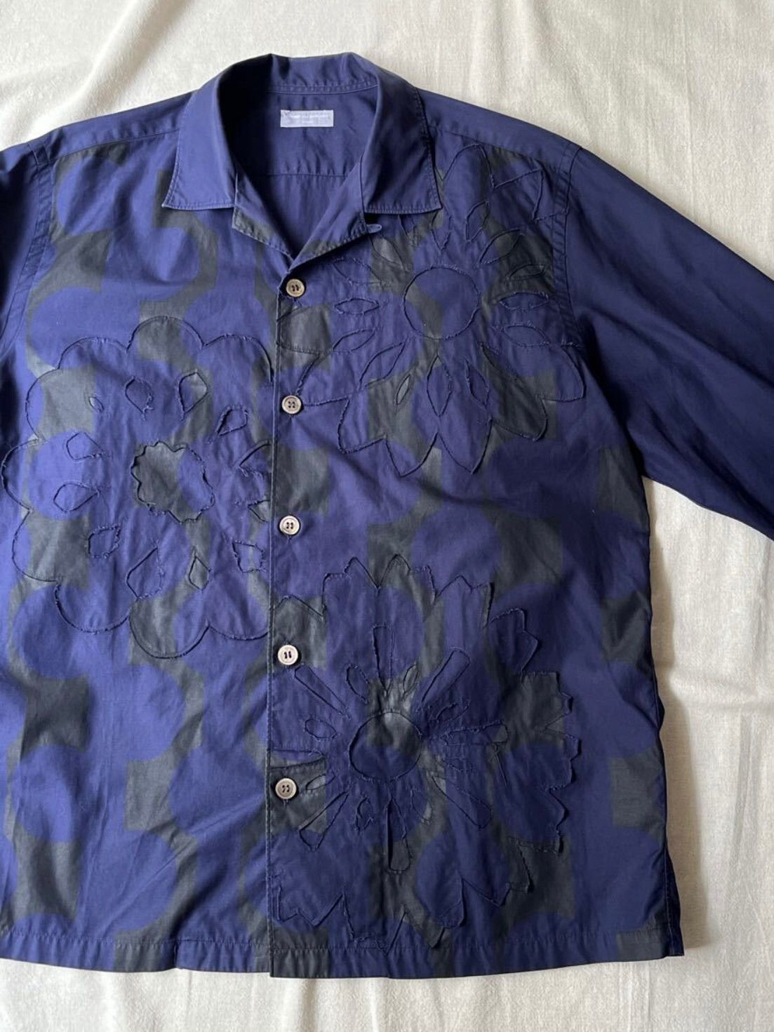 田中オム　シャツ　AD2001 半額SALE】レア アーカイブ コムデギャルソン 田中オム ジップ T