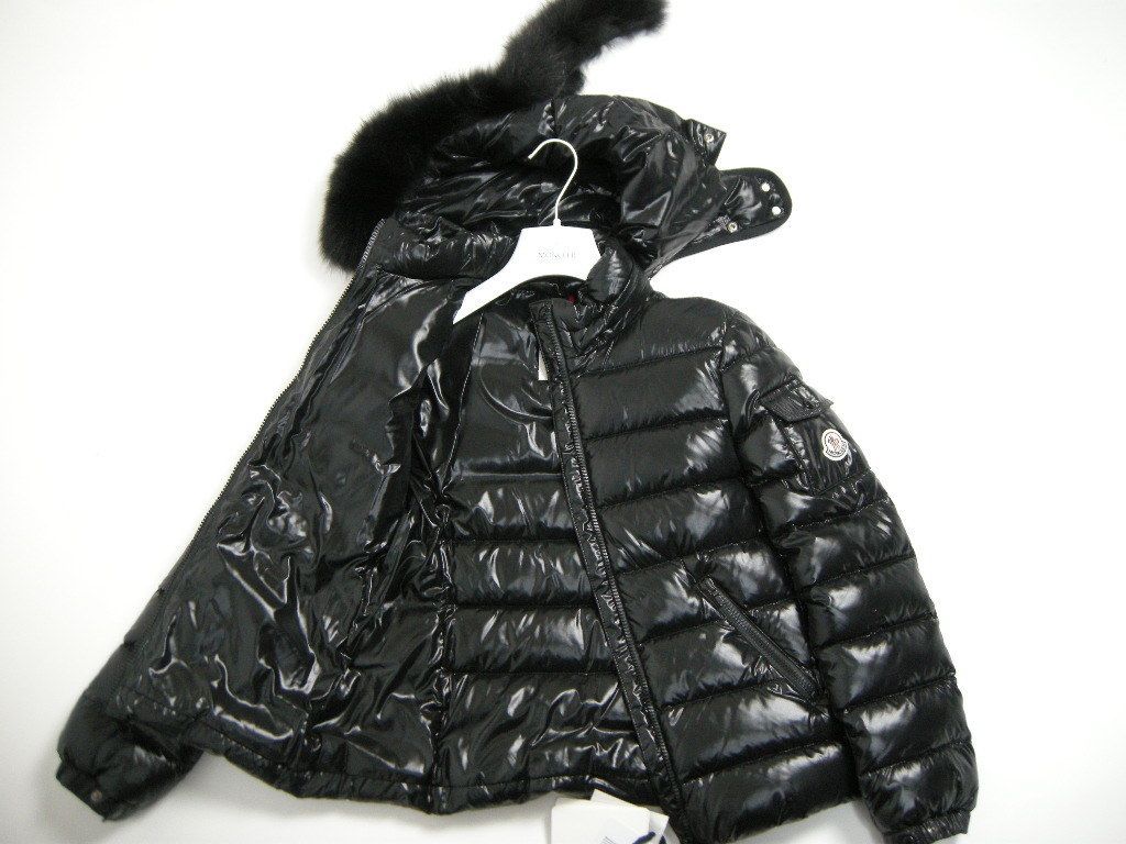 キッズ12A (大人女性00相当)□新品□モンクレール BADY FUR ファー付き