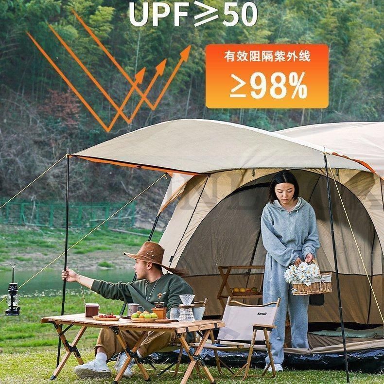 テント 8人用 ツールーム ドーム型テント 大型 ファミリーテント 大