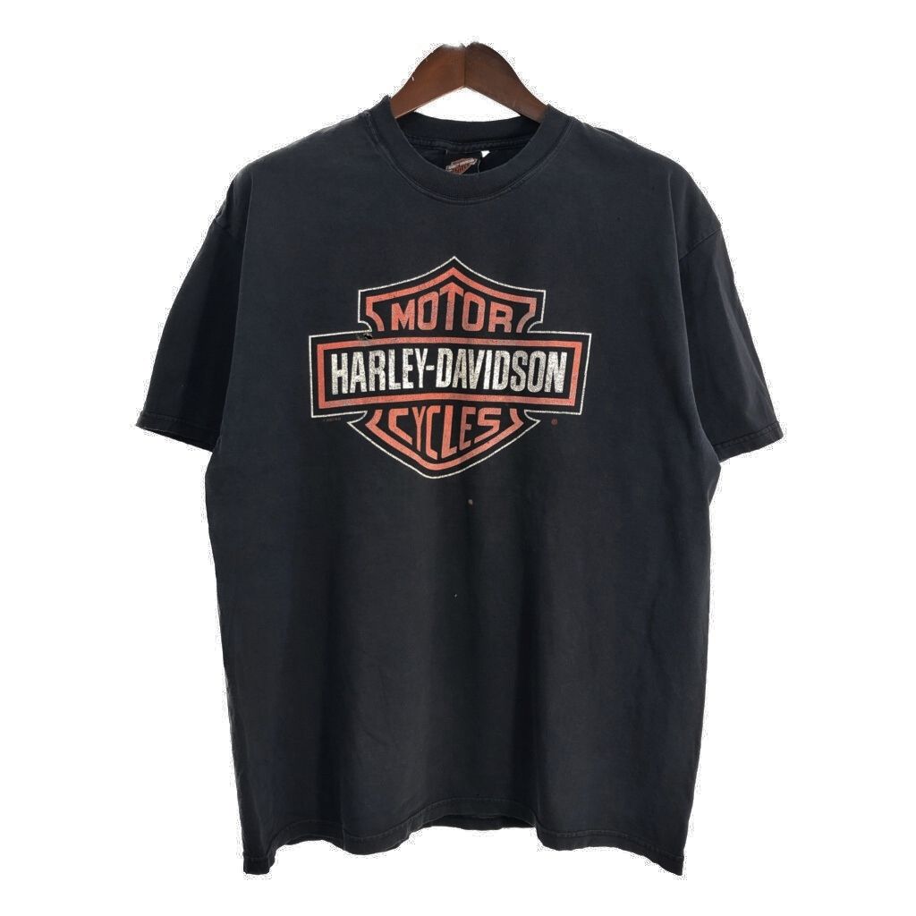 00年代 USA製 HARLEY DAVIDSON ハーレーダビッドソン 半袖T