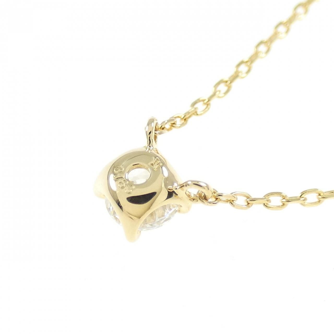 ヴァンドーム ダイヤモンド ネックレス 0.183CT - メルカリ 