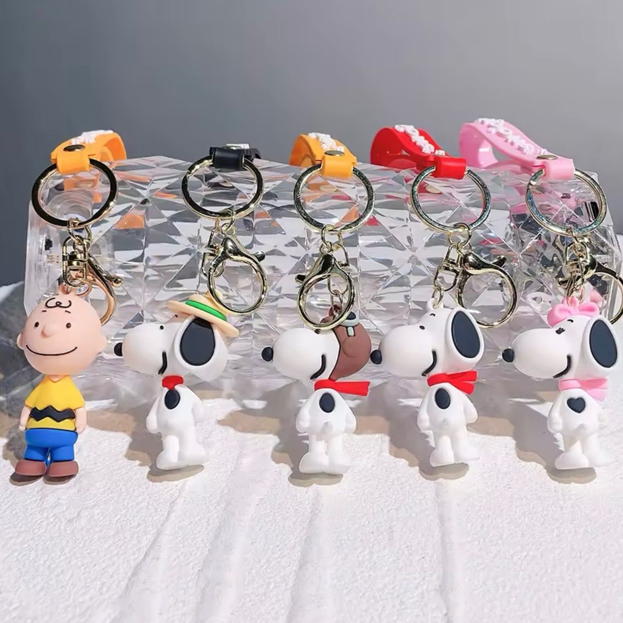 単品］SNOOPY スヌーピー キーホルダーストラップ 全5種 - メルカリ