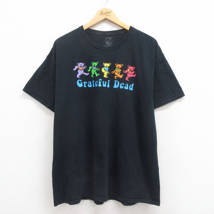 XL/古着 半袖 ロック バンド Tシャツ メンズ グレイトフルデッド