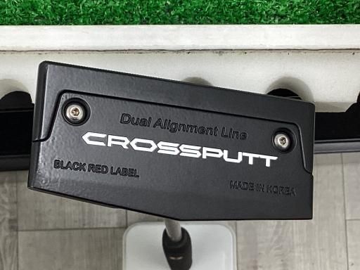 CROSSPUTT CROSSPUTT Edge1.0 ブラック 33インチ パター PT スチール フレックスその他 メンズ 男性用 右利き 右用 Bランク ゴルフクラブ