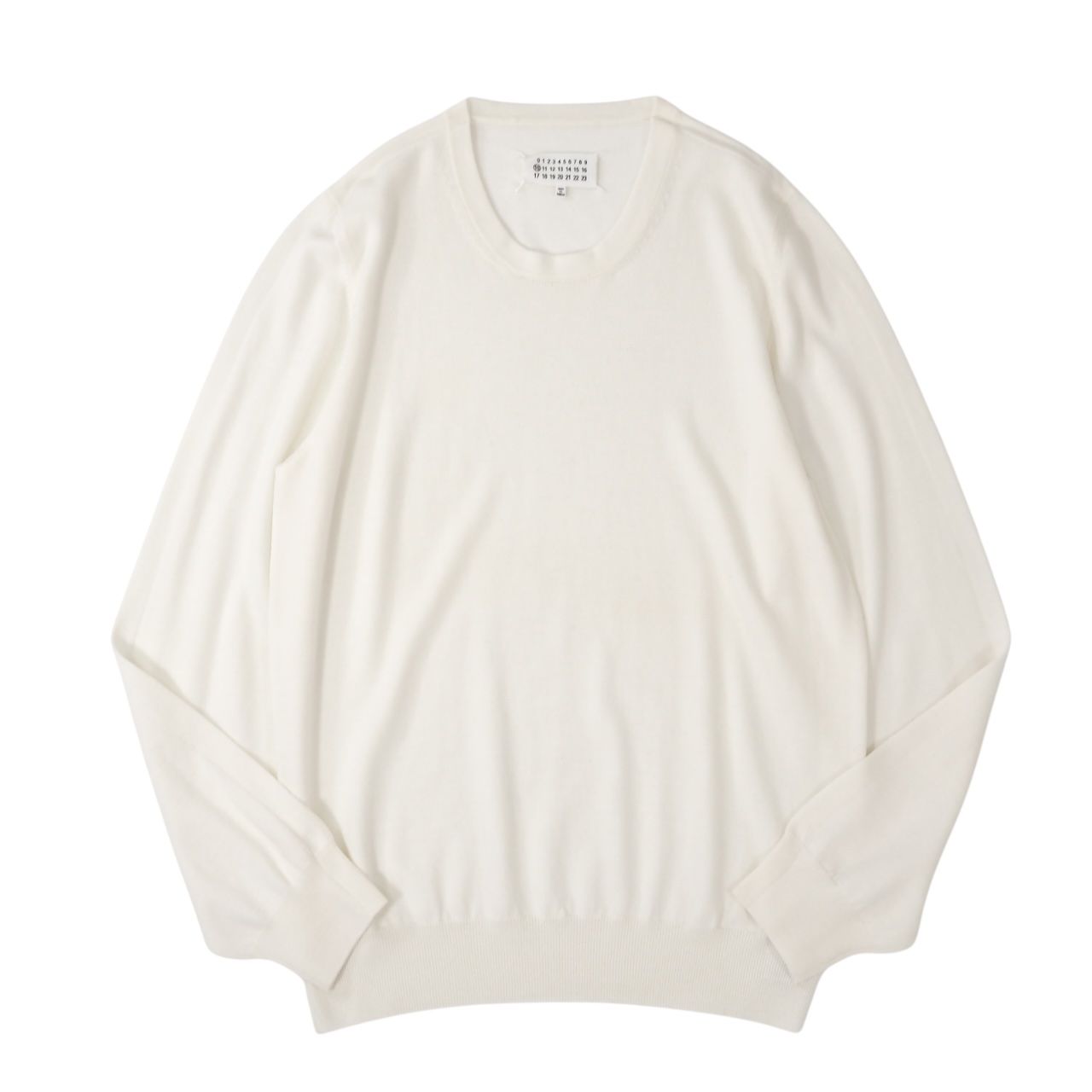 △良品 メゾンマルジェラ MaisonMargiela 19AW ウール クルーネック 