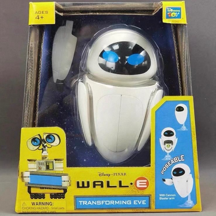 【Disney Pixar】正規品 新品 ウォーリー EVE イヴ フィギュア 18cm 海外限定 イヴ アクションフィギュア 正規品 WALL-E