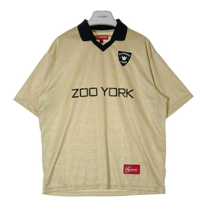 ☆Supreme×ZOO YORK シュプリーム×ズーヨーク Soccer Jersey ゴールド  