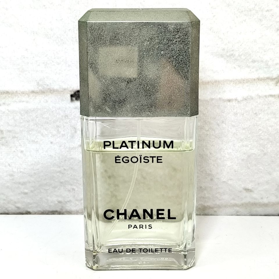 D 56 【 CHANEL 】 100ml ほぼ満タン EGOISTE PLATINUM エゴイスト プラチナム EDT オードトワレ SP スプレー 香水 フレグランス