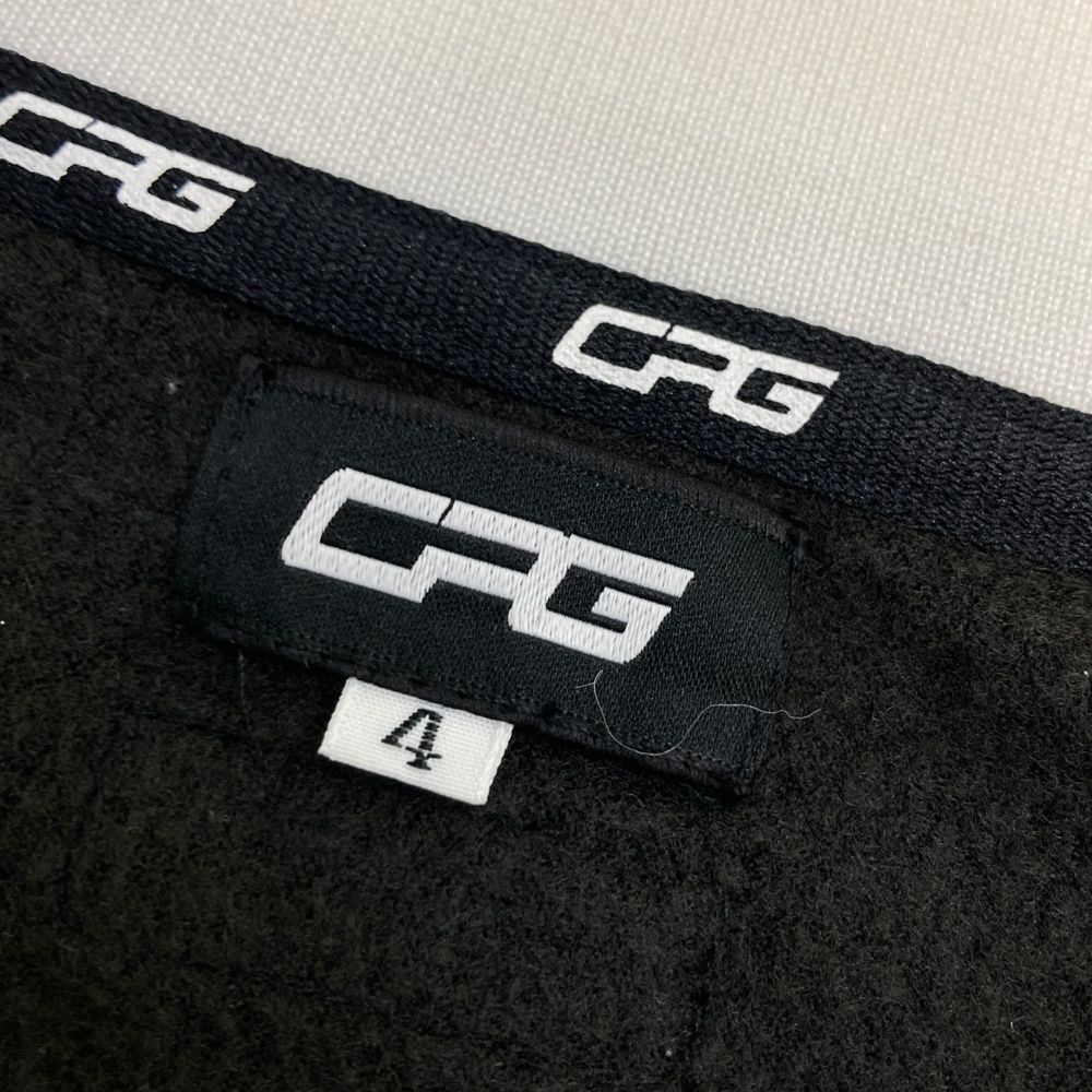 CPG シーピージーゴルフ 裏起毛ジップジャケット 総柄 ブラック系3 サイズ：4 CPG GOLF シーピージーゴルフ ; ジップジャケット 裏