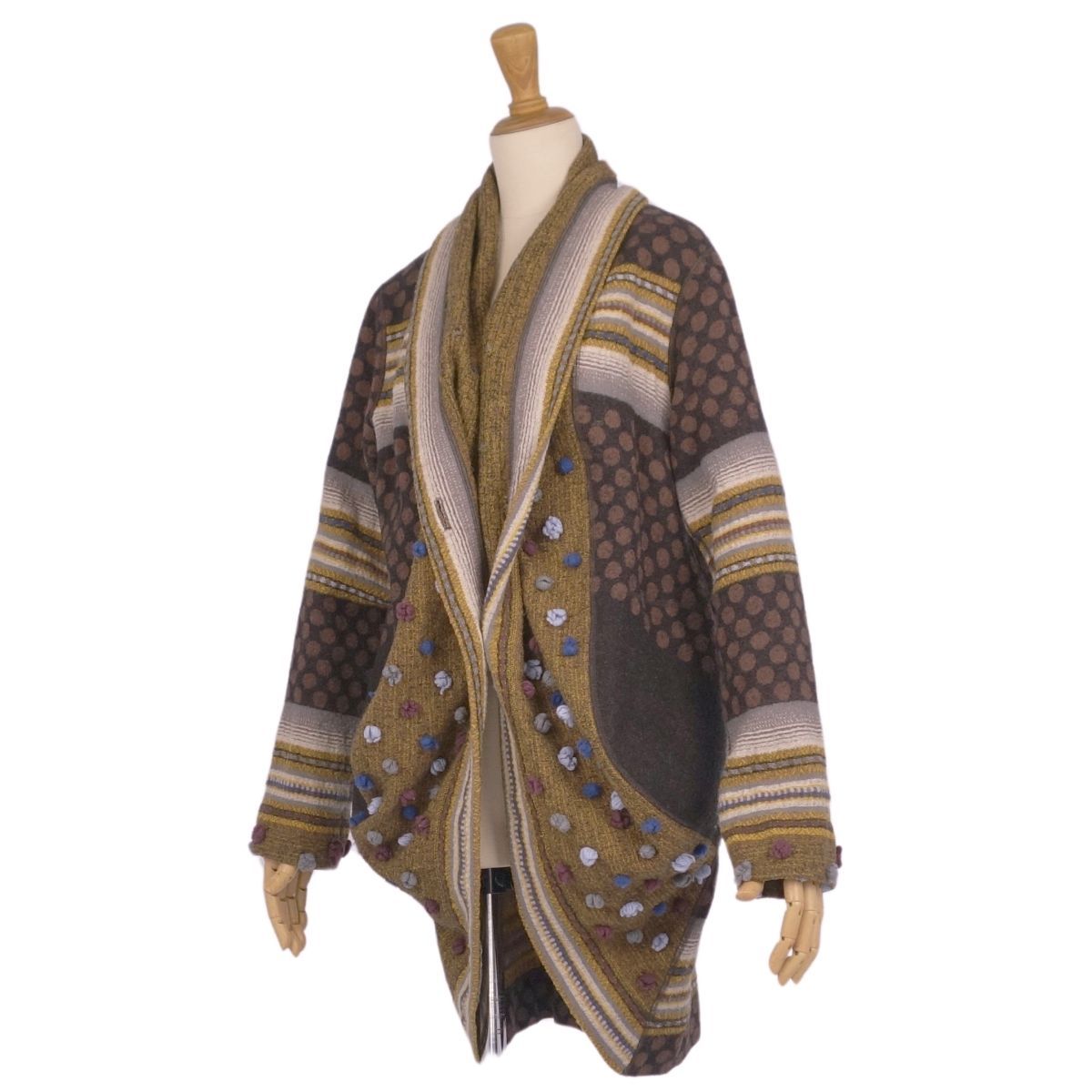 美品◎HaaT ISSEY MIYAKE ロングカーディガン ワンピース 美品◎HaaT ISSEY MIYAKE ロングカーディガン ワンピース