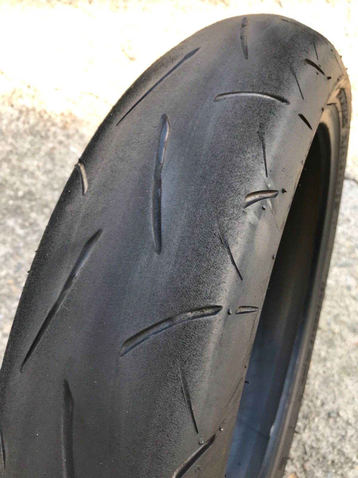新車外しロードスポーツ2 前後セット 120/70ZR17 180/55ZR17 DUNLOP