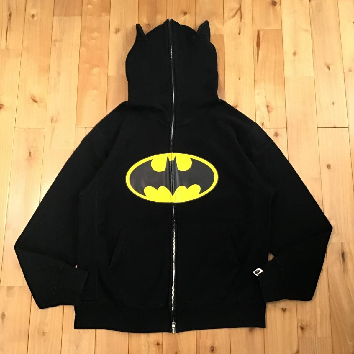 アベイシングエイプ バットマン フード付きパーカー A BATHING APE（ア