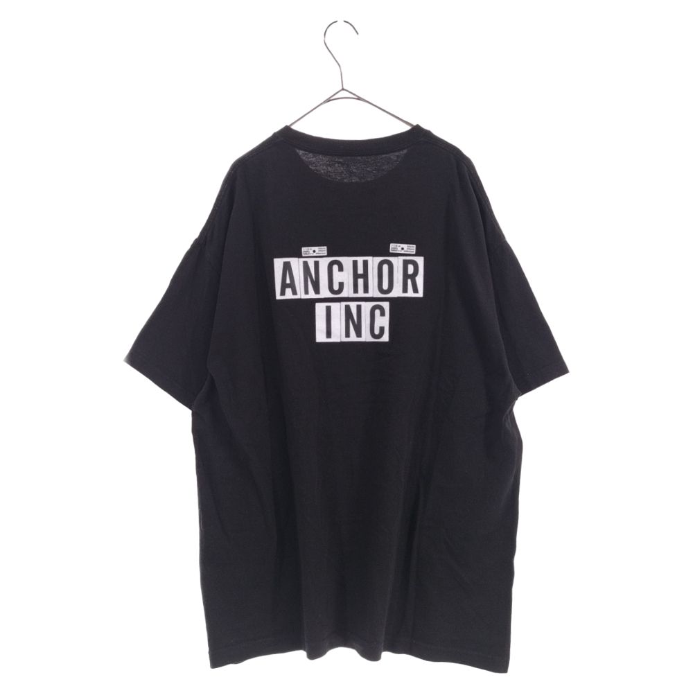 MERCEDES ANCHOR INC (メルセデス アンカー インク) Reflective Letter リフレクティブレター  プリント半袖Tシャツ ブラック - メルカリ