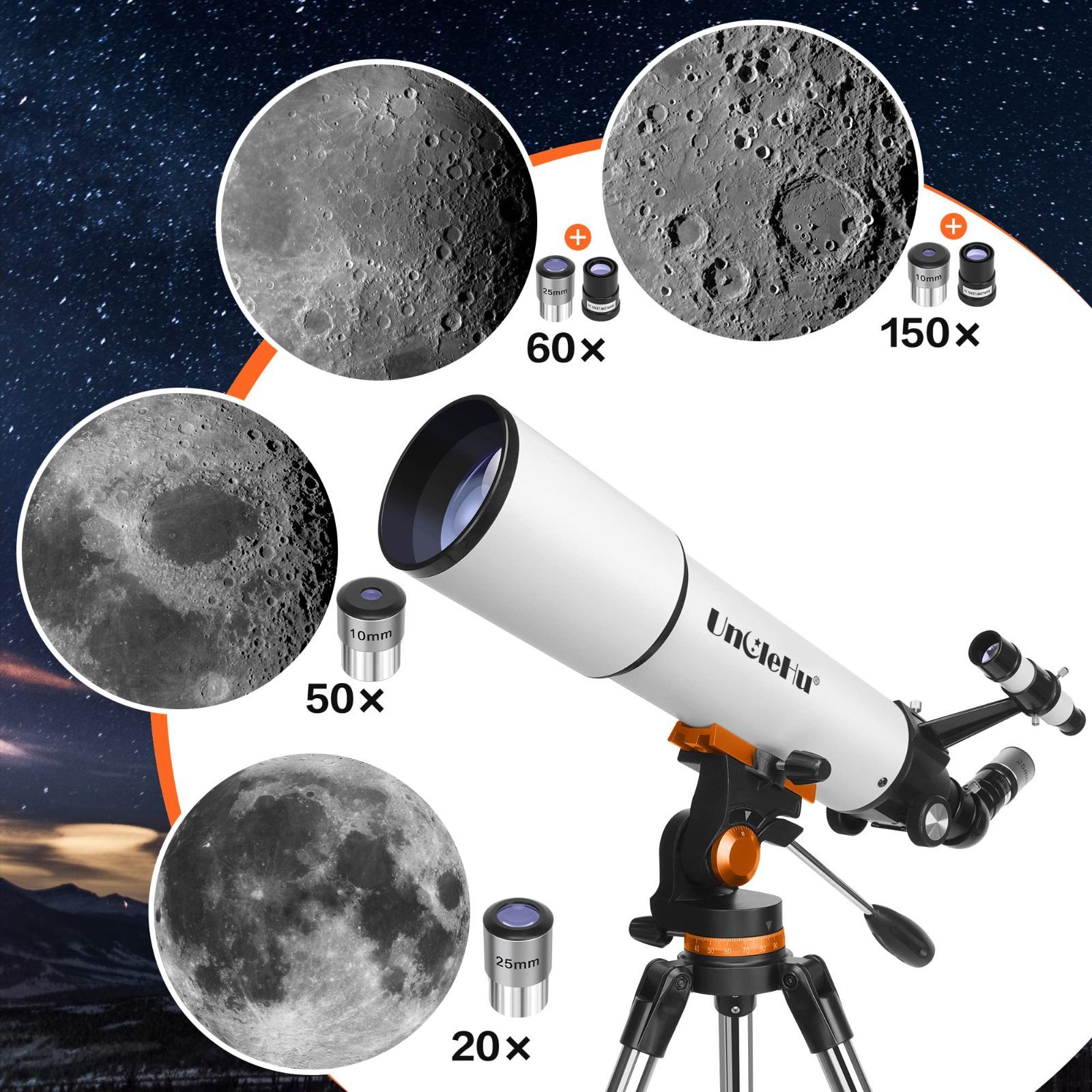 星空観察用 望遠鏡 てんたいぼうえんきょう 星座早見 三脚調節可能 月見 屈折式 スマホ撮影 正像天頂ミラー 軽量 赤道儀 土星の輪が見える 天体観測  経緯台 高倍率 80mm大口径500mm焦点距離 スマホアダプター 初心者 日本語説明書付き 子供 天 - メルカリ