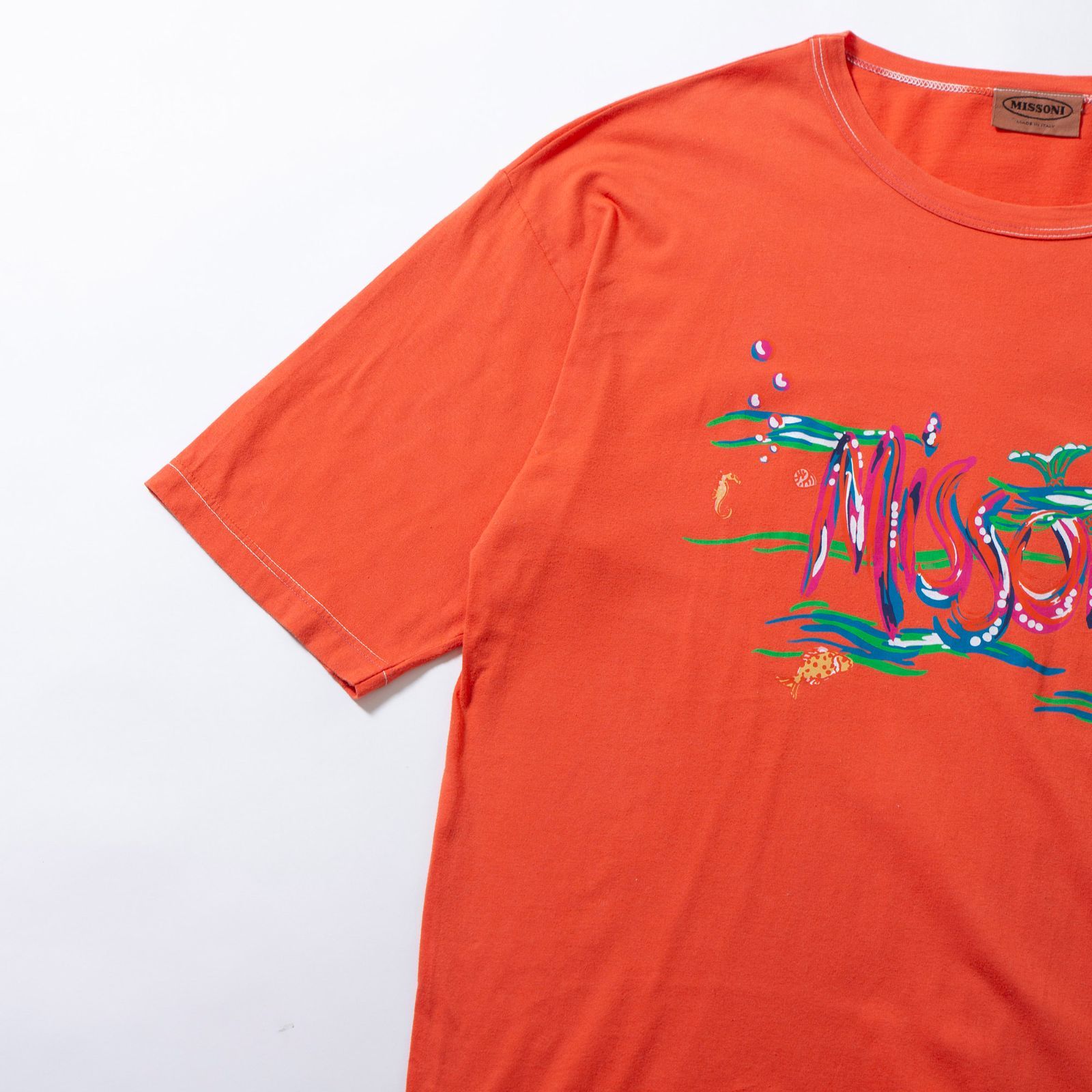 未使用 MISSONI ロゴプリント Tシャツ S ブラウン ミッソーニ KL4PH2BA89 楽天市場】未使用 MISSONI ロゴプリント Tシャツ S ブラウン