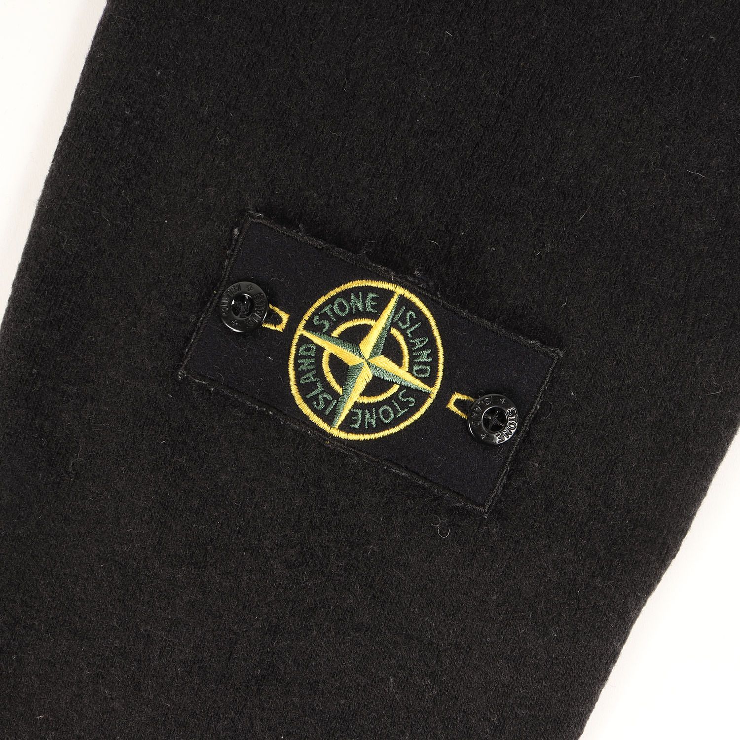 STONE ISLAND ストーンアイランド ニット ブラック 黒 サイズ:M | 90s