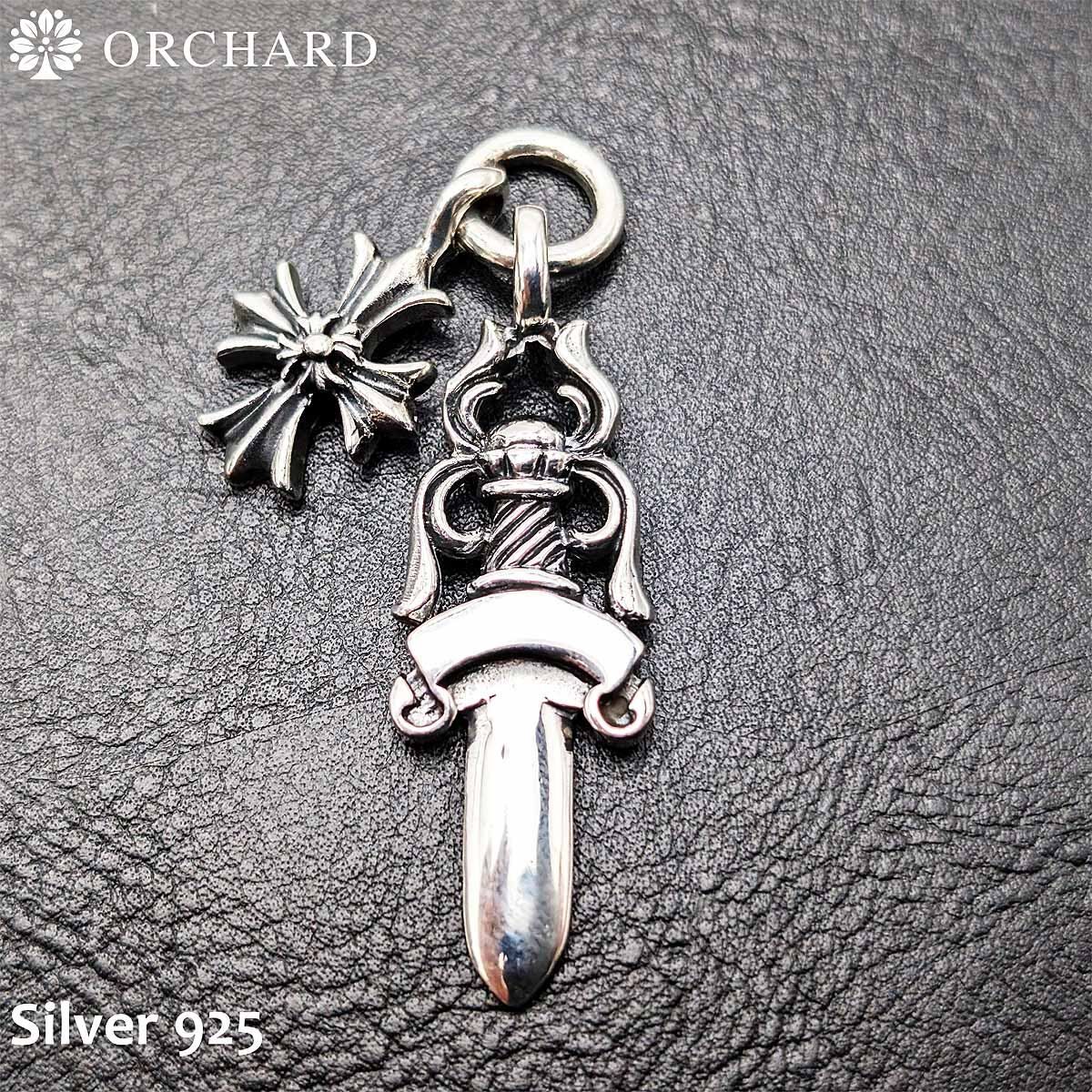 シルバー925 ペンダントトップ Silver925 メンズ レディース クロス