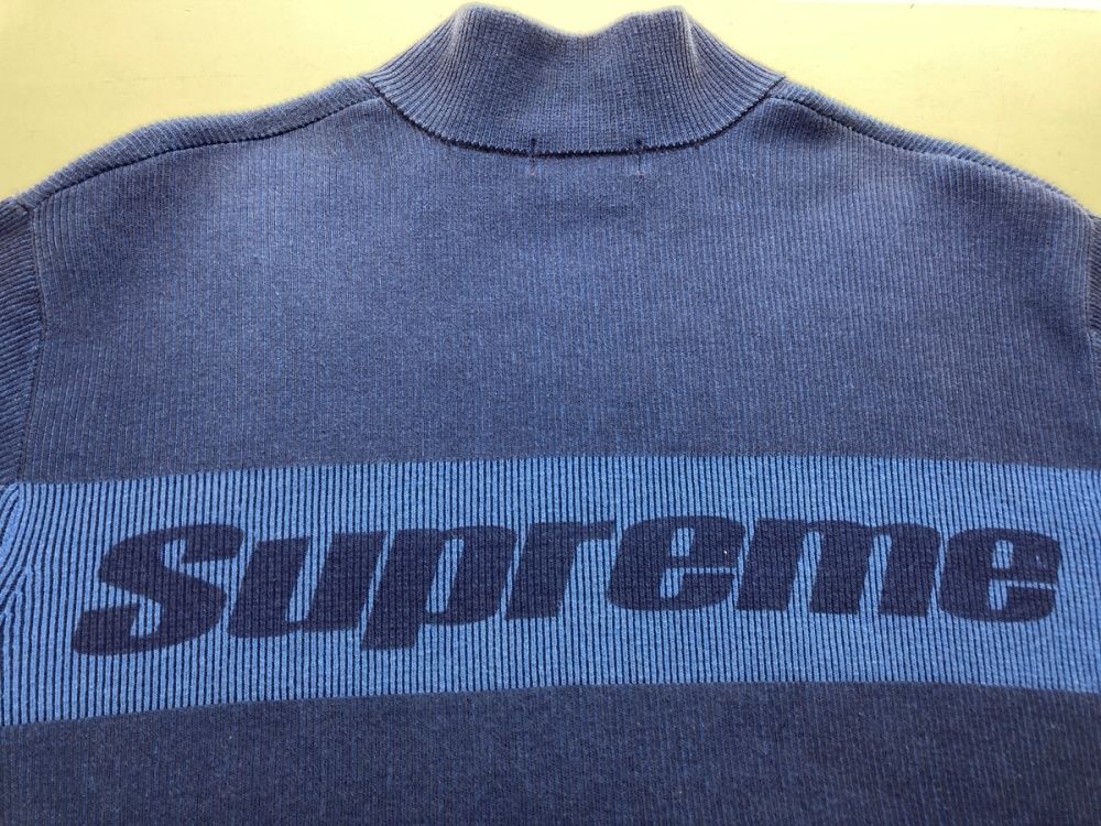 シュプリーム ジップアップニット Supreme シュプリーム 22AW 2-Tone Ribbed Zip Up Sweater 2