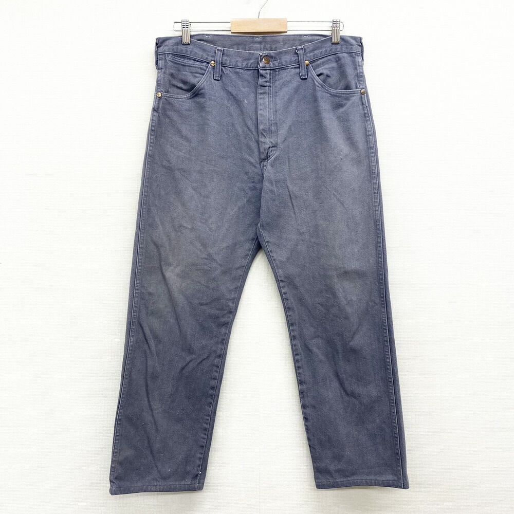 ラングラー Wrangler デニム パンツ ストレート 13MWZCG MADE IN U.S.A サイズ：W34 L28 グレー