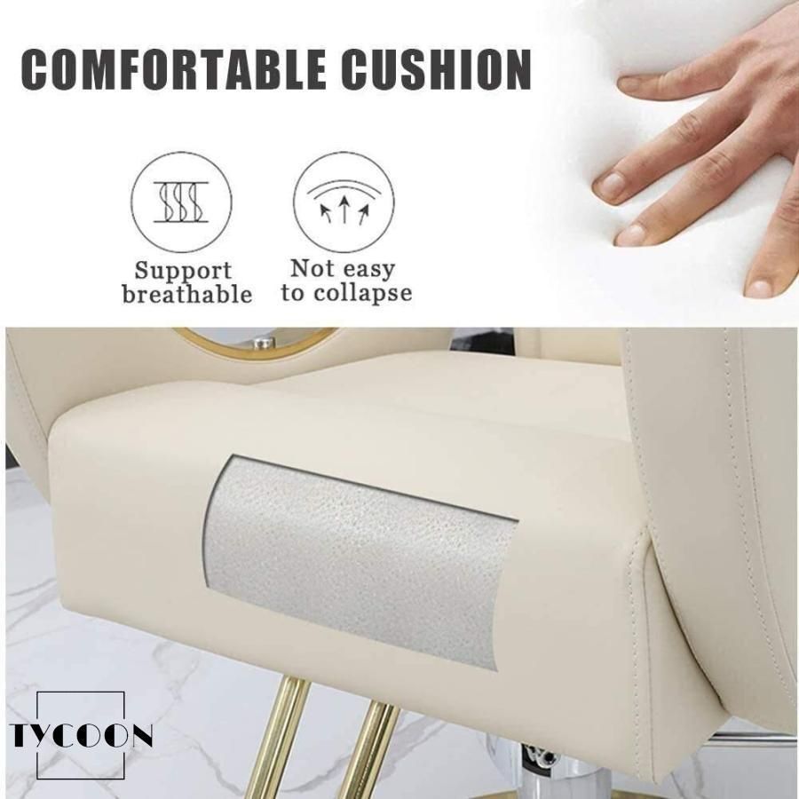 ラスト2個 美容室椅子 美容師の椅子 万能油圧リクライニング理髪店チェア サロンチェアのスタイリングチェア油圧スイベル古典的な髪油圧 MARWIL-DEMENAGEMENTS_CH