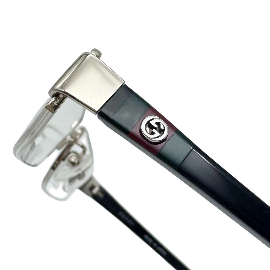 GUCCI グッチ GG9587J メガネ 眼鏡 めがね チタン製 インターロッキングG シェリーライン メンズ レディース