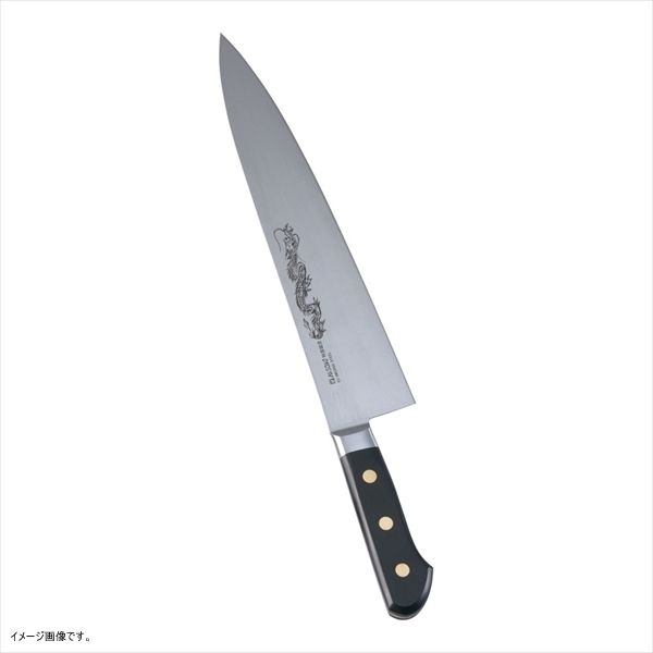 新品】Misono(ミソノ) スウェーデン鋼(龍彫刻入)牛刀 No.115M