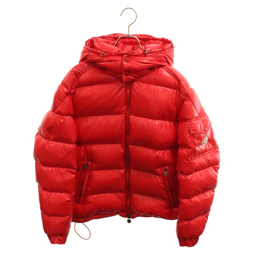 MONCLER (モンクレール) 18AW MAYA マヤ ナイロン ダウンジャケット レッド D20914036605 68950 - メルカリ