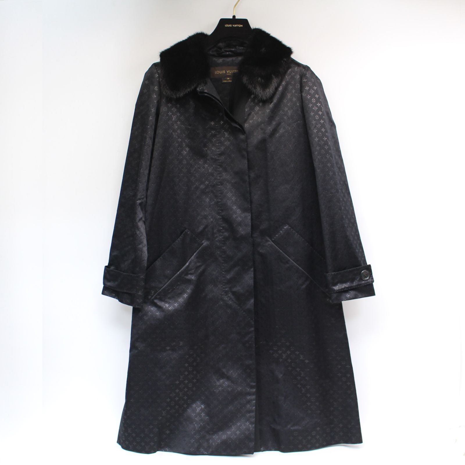 【専用】LOUIS VUITTONトレンチコート 中古・古着通販】LOUIS VUITTON (ルイ ヴィトン) モノグラムトレンチ