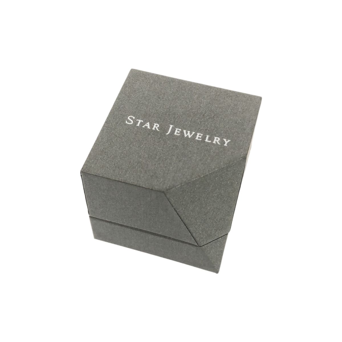 STAR JEWELRY スタージュエリー K18WG 18金ホワイトゴールド ダイヤ0.04ct デザイン 星 リング 指輪 ジュエリー アクセサリー 約6号