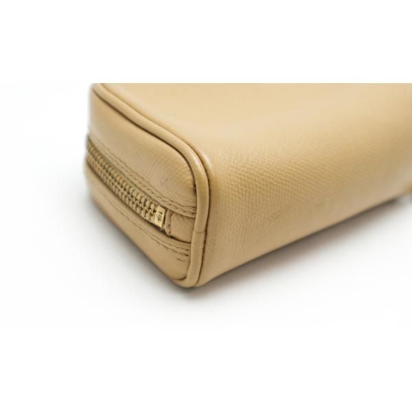 CHANEL シャネル ココボタン ベージュ ポーチ 小物入れ - メルカリ