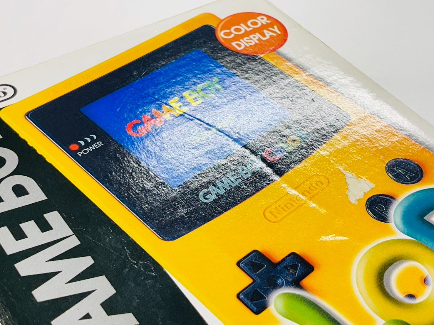 ゲームボーイカラー 本体 イエロー CGB-001 GBC GAMEBOY COLOR