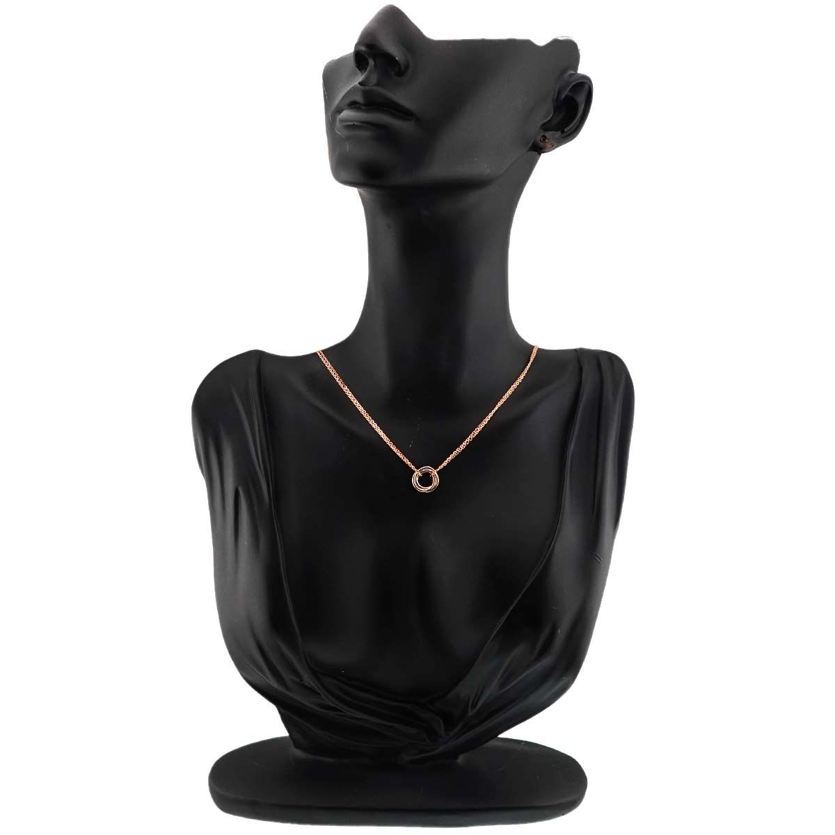 カルティエ Cartier トリニティ ネックレス 40cm K18 PG WG YG